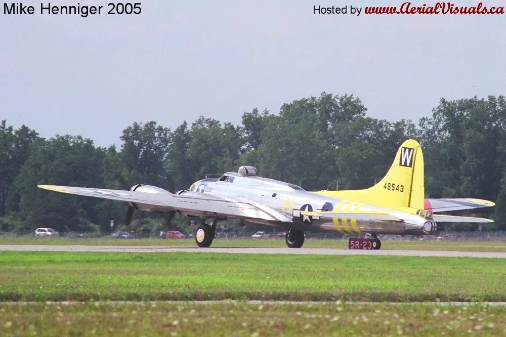 Aerial Visuals - Airframe Dossier - Boeing JB-17G Fortress, s/n 44