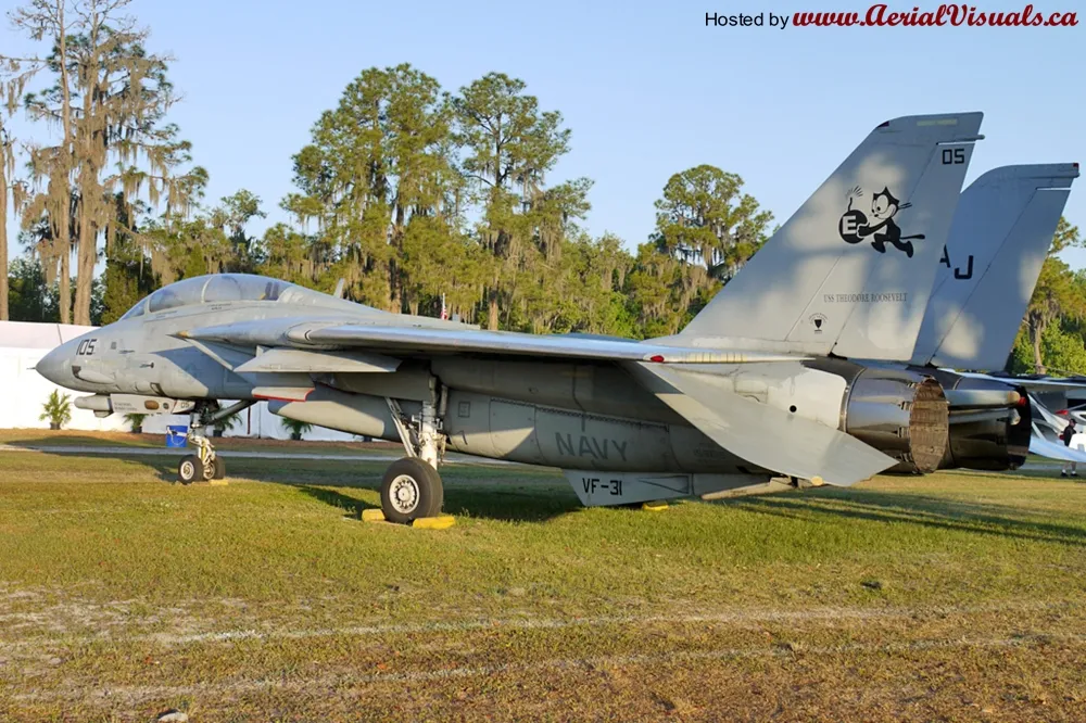 Aerial Visuals - Airframe Dossier - Grumman F-14D(R) Tomcat, s/n