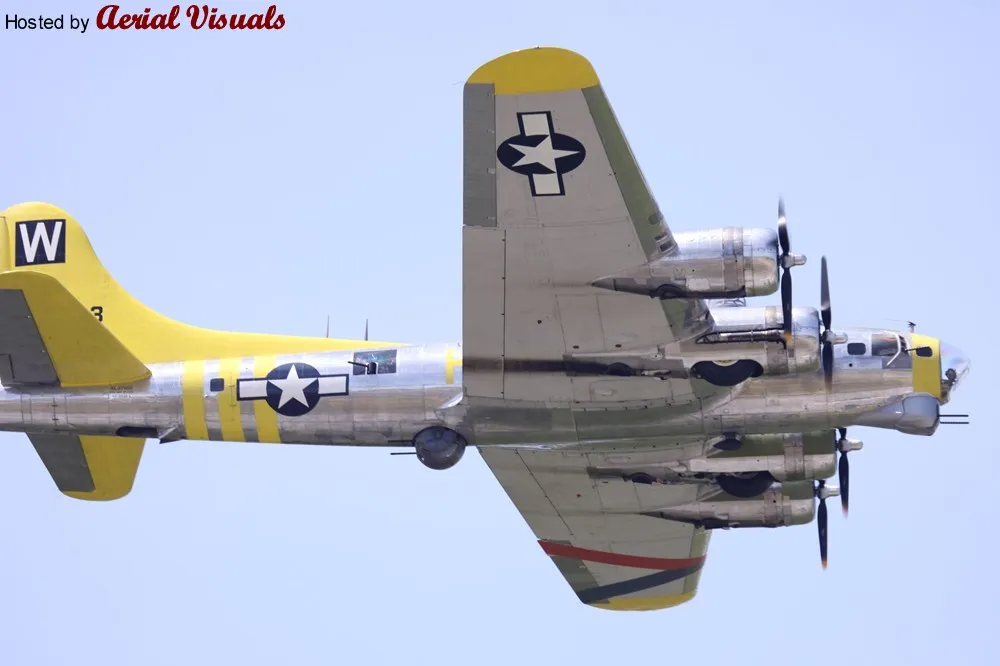 Aerial Visuals - Airframe Dossier - Boeing JB-17G Fortress, s/n 44