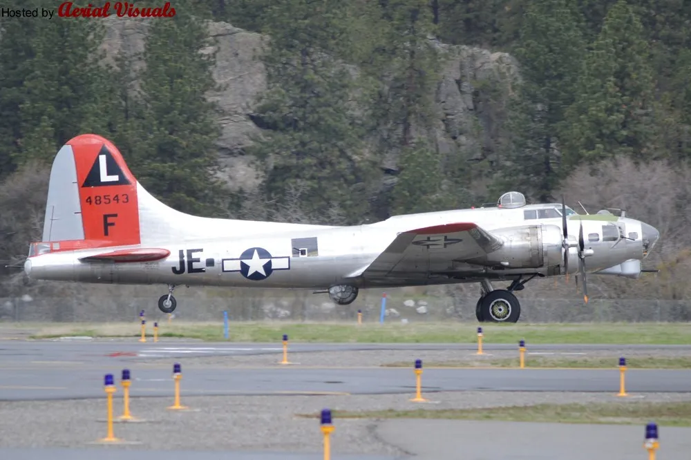 Aerial Visuals - Airframe Dossier - Boeing JB-17G Fortress, s/n 44