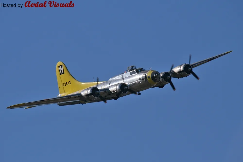 Aerial Visuals - Airframe Dossier - Boeing JB-17G Fortress, s/n 44